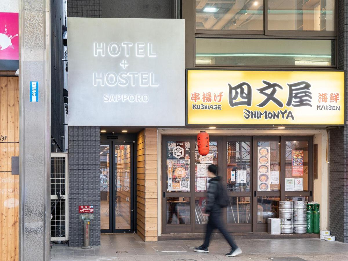 Hotel Plus Hostel Sapporo Exteriör bild