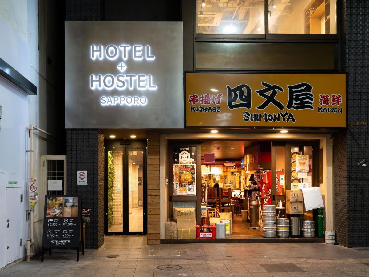 Hotel Plus Hostel Sapporo Exteriör bild